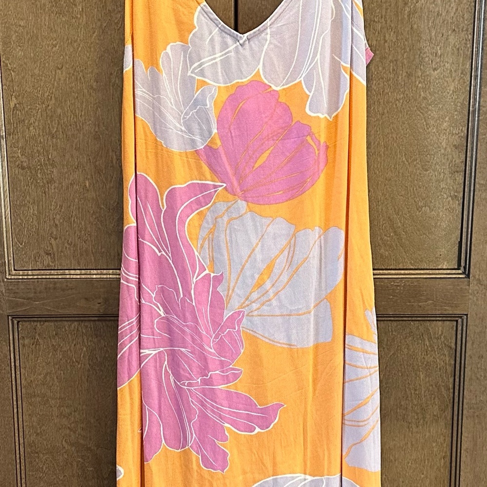 O'Neill Peach and Lavender Dress